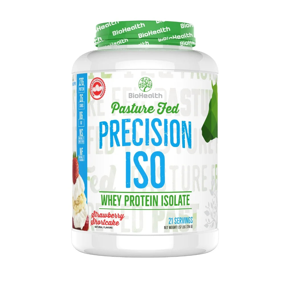 BioHealth Precision ISO Protein - 100% Whey Protein Isolate