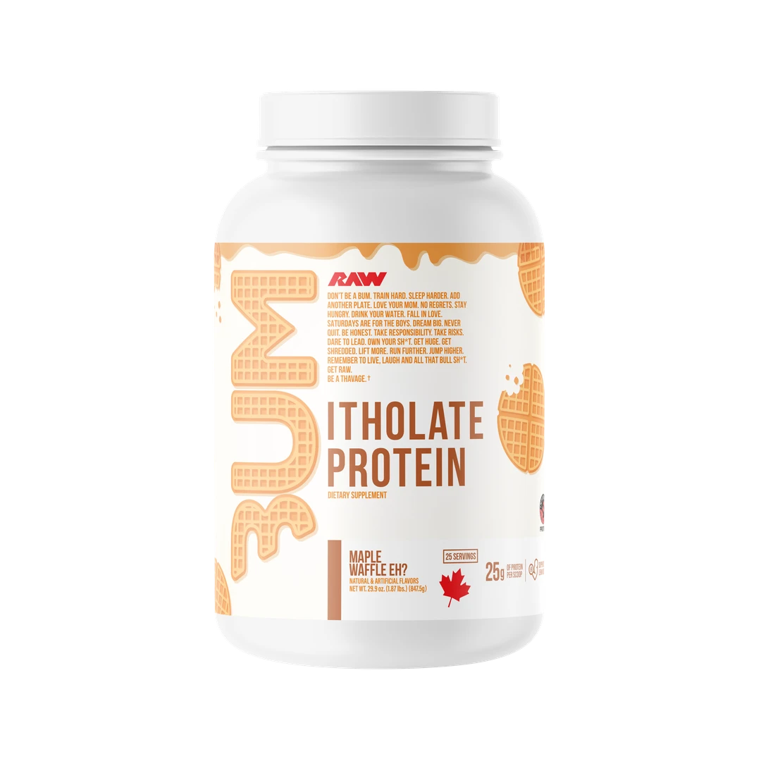 RAW Nutrition BUM Itholate Protein - Maple Waffle Eh?
