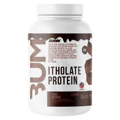 RAW Nutrition BUM Itholate Protein - Fudge Brownie