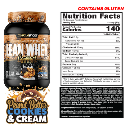 Lean Whey® Gourmet 2lb - Premium Blended Protein - Image 15