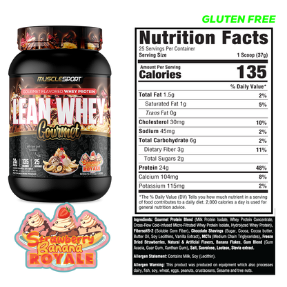 Lean Whey® Gourmet 2lb - Premium Blended Protein - Image 18