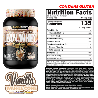 Lean Whey® Gourmet 2lb - Premium Blended Protein - Image 3