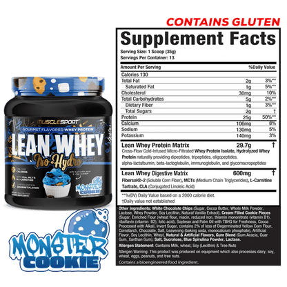 Lean Whey® Iso Hydro Protein 1lb - Image 8