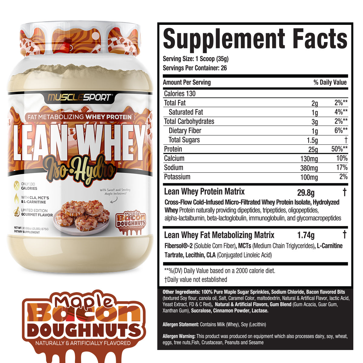Lean Whey® Iso Hydro 2lb - Limited Edition - Image 12