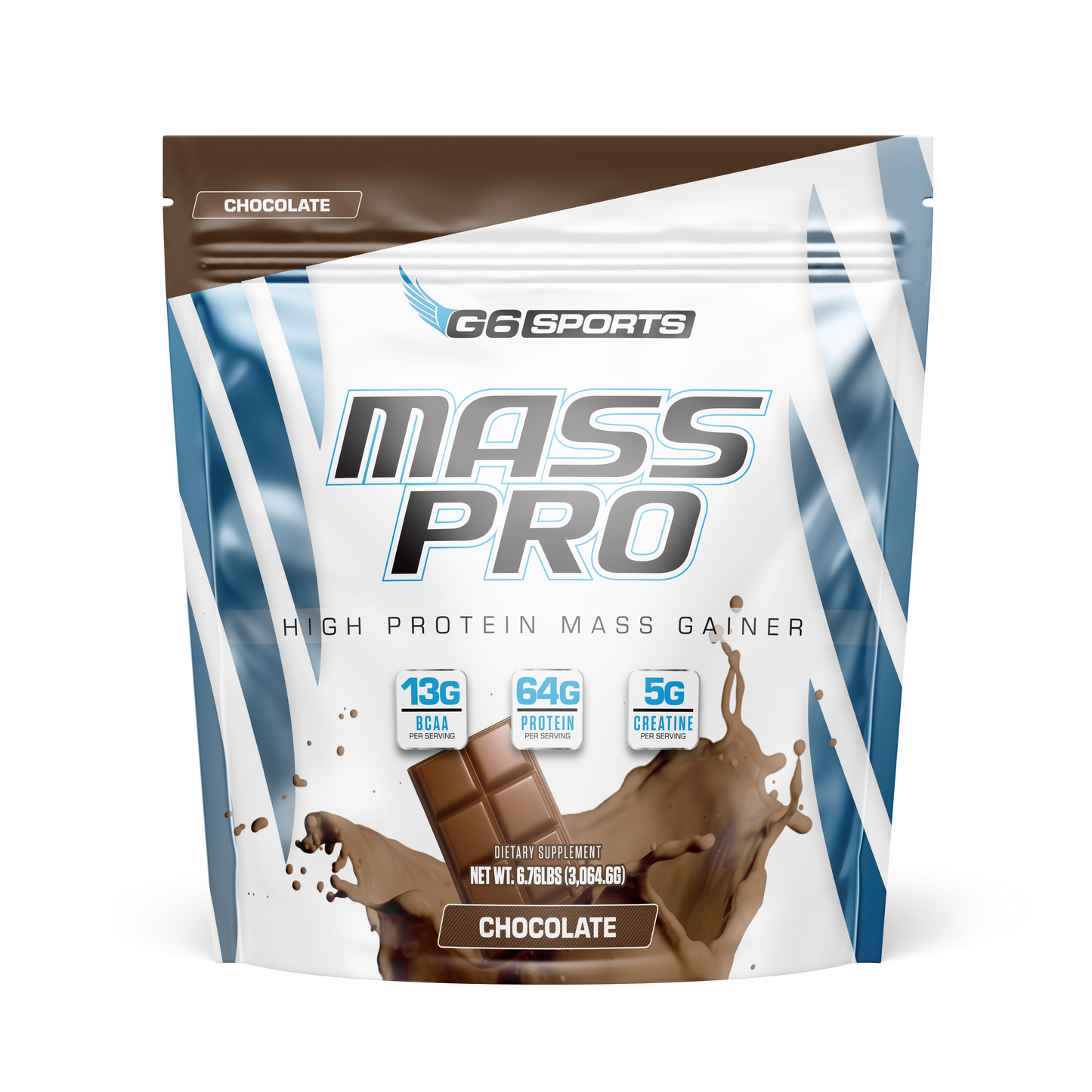 MASS PRO High Protein Mass Gainer (6.76lb Bag) - Image 1