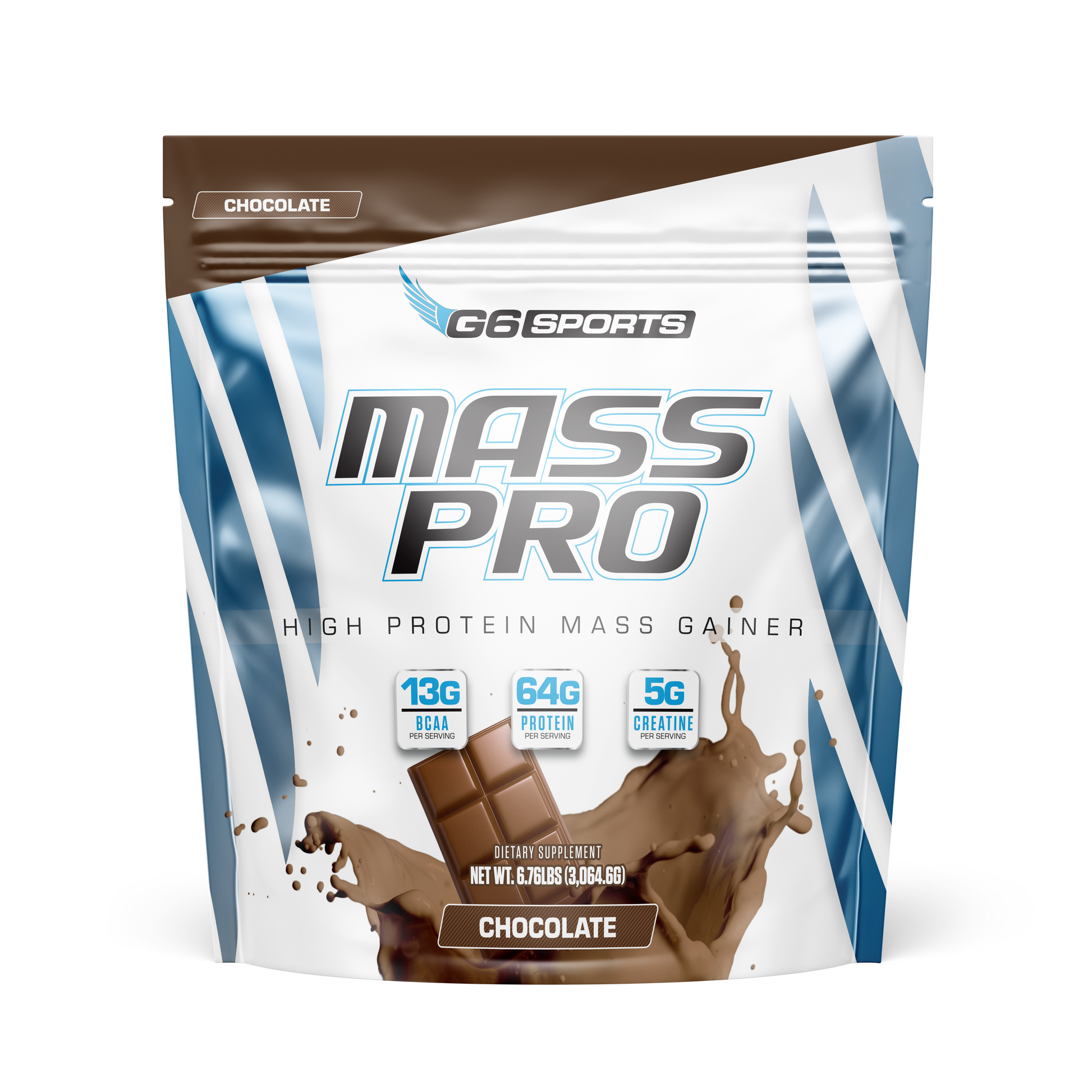 MASS PRO High Protein Mass Gainer (6.76lb Bag) - Image 1