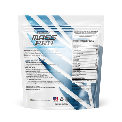 MASS PRO High Protein Mass Gainer (6.76lb Bag) - Image 5