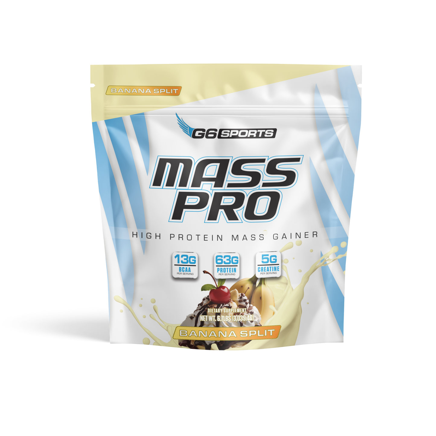 MASS PRO High Protein Mass Gainer (6.76lb Bag) - Image 4