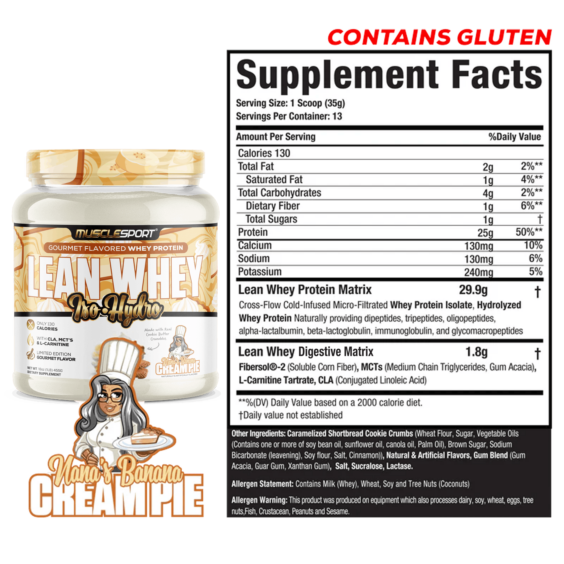 Lean Whey® Iso Hydro Protein 1lb - Image 10