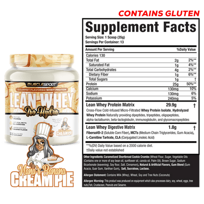 Lean Whey® Iso Hydro Protein 1lb - Image 10