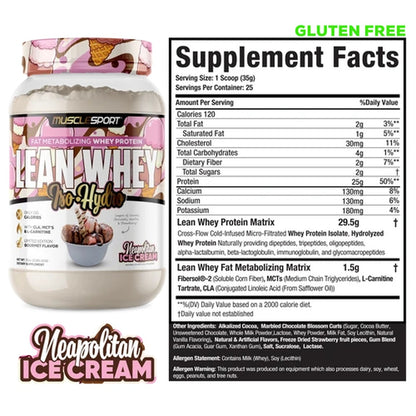 Lean Whey® Iso Hydro 2lb - Limited Edition