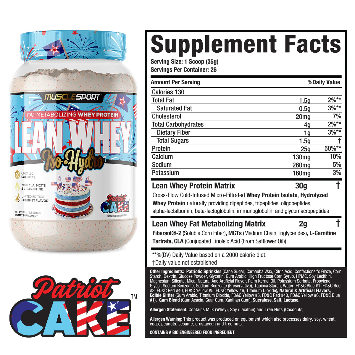 Lean Whey® Iso Hydro 2lb - Limited Edition - Image 79
