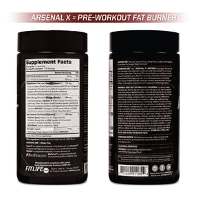 Arsenal X® INFERNO Superior Fast-Acting Thermogenic Liquid Gels