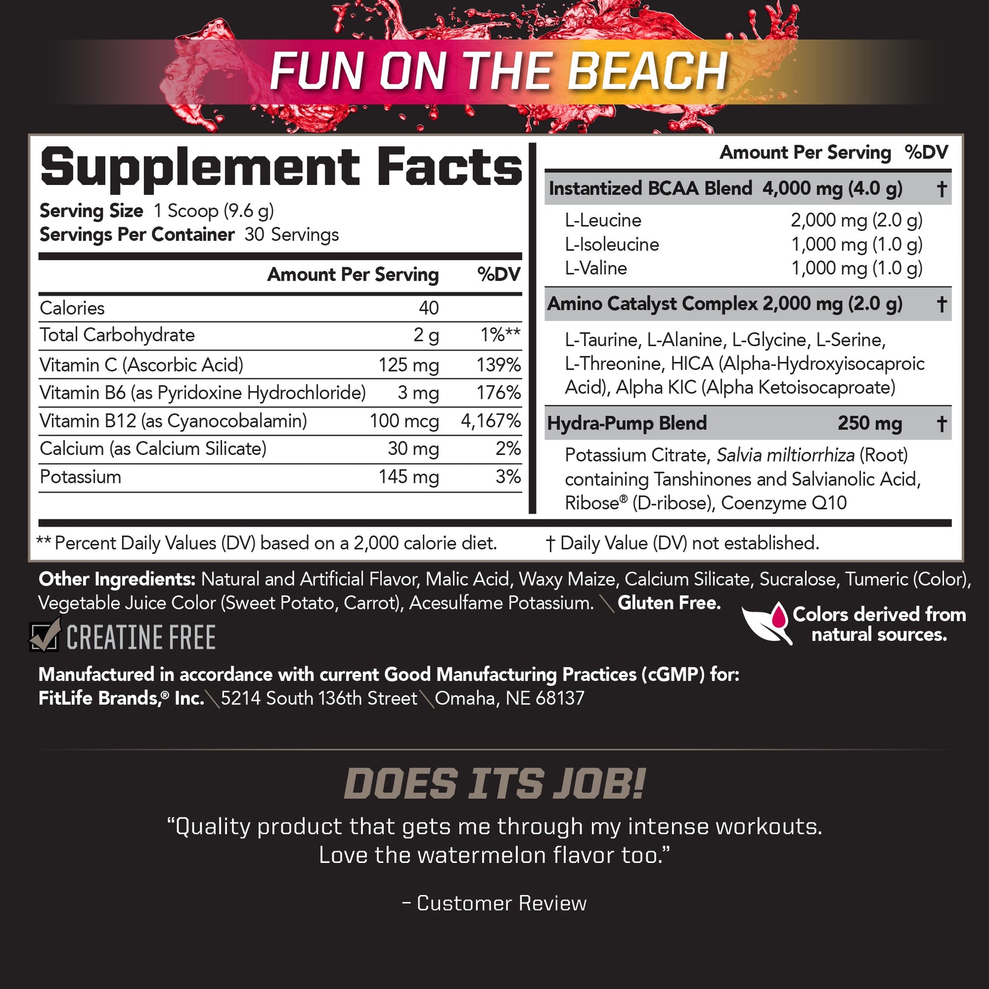 BCAA Stim Free - Image 17