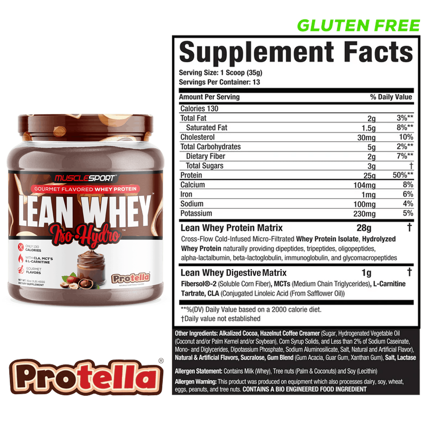 Lean Whey® Iso Hydro Protein 1lb - Image 6