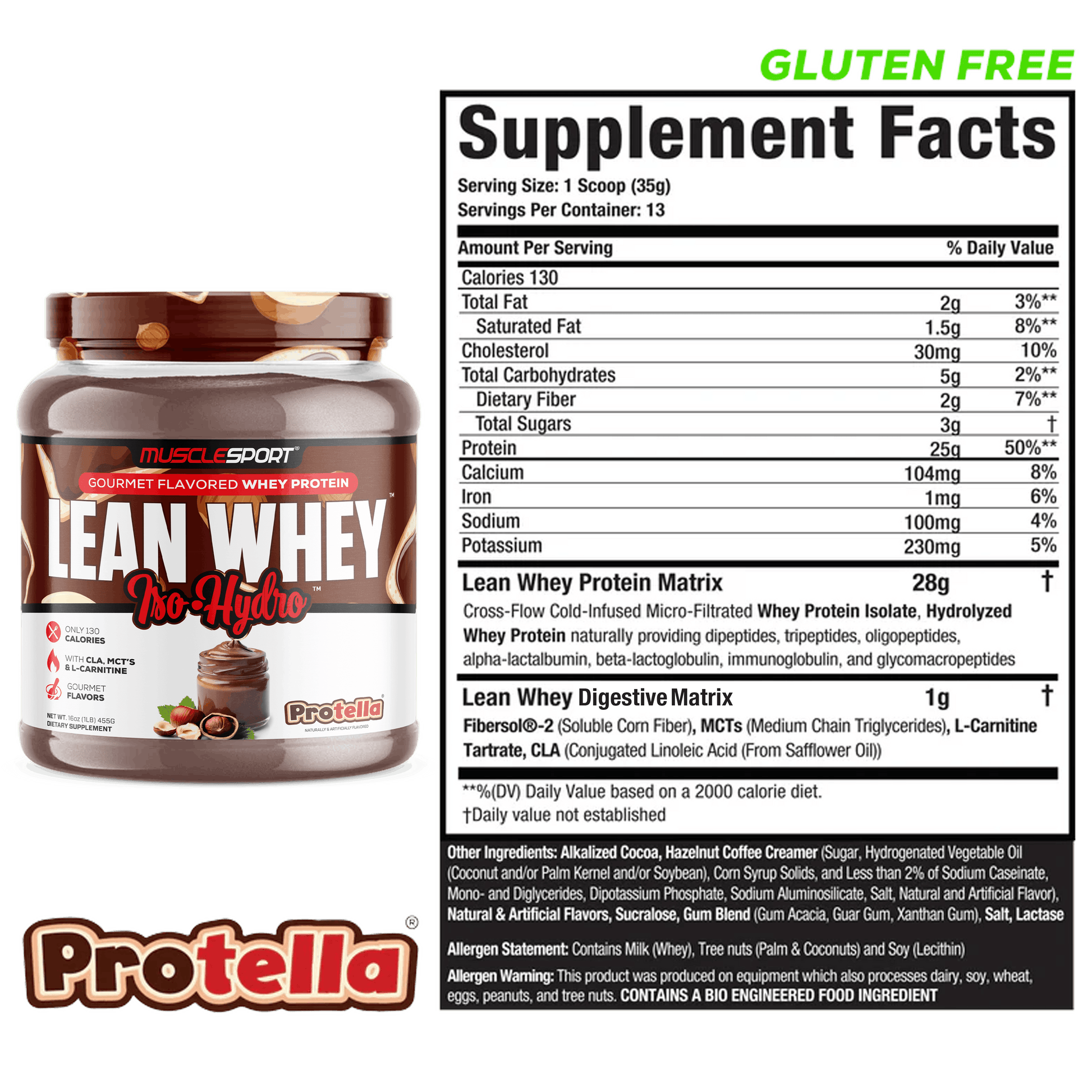 Lean Whey® Iso Hydro Protein 1lb - Image 6