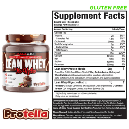Lean Whey® Iso Hydro Protein 1lb - Image 6