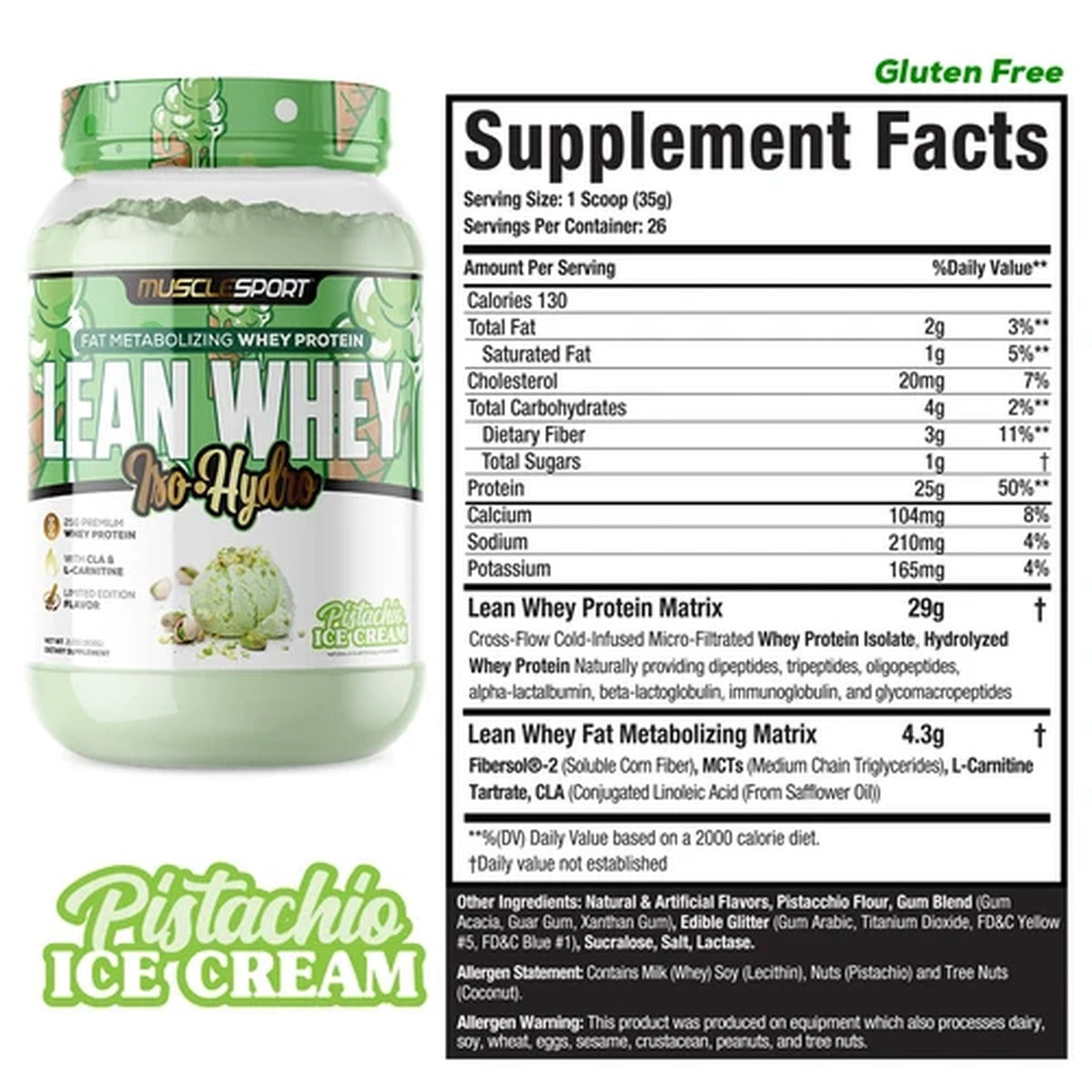 Lean Whey® Iso Hydro 2lb - Limited Edition