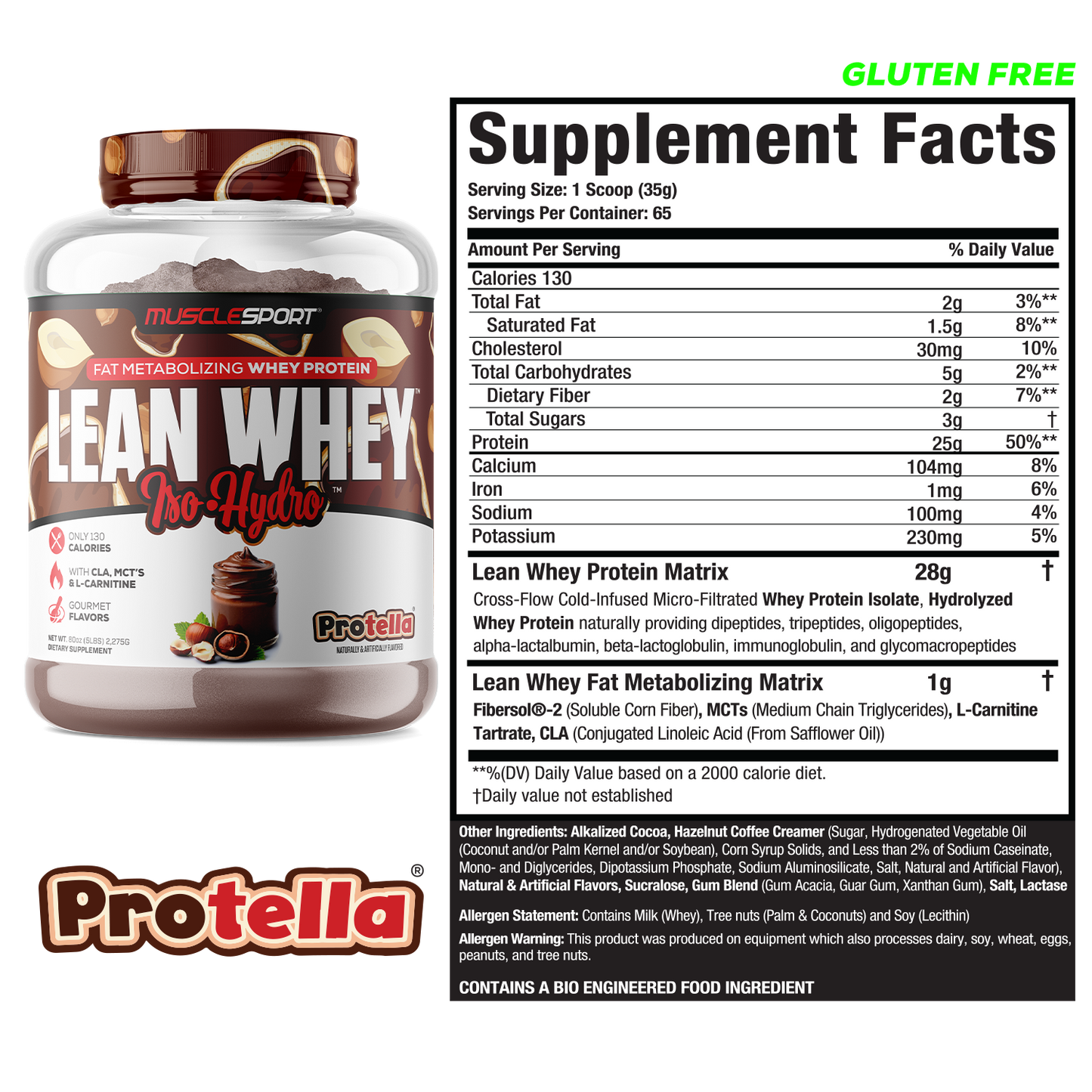 Lean Whey® Iso Hydro Protein - 5lb - Image 3