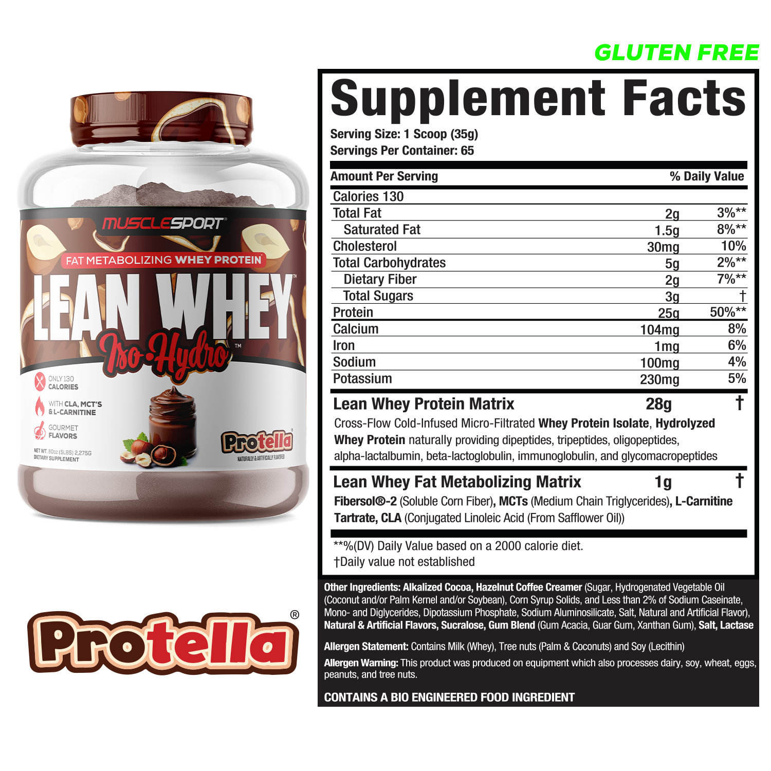 Lean Whey® Iso Hydro Protein - 5lb - Image 3