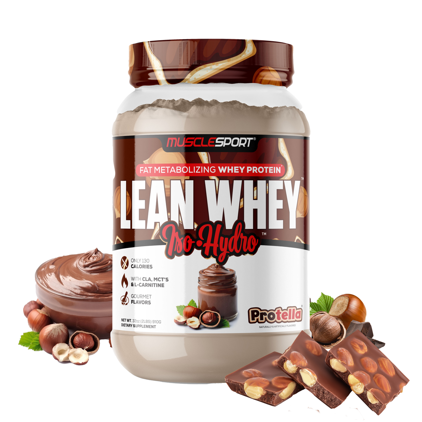 Lean Whey® Iso Hydro Gourmet Protein 2lb - Standard - Image 2