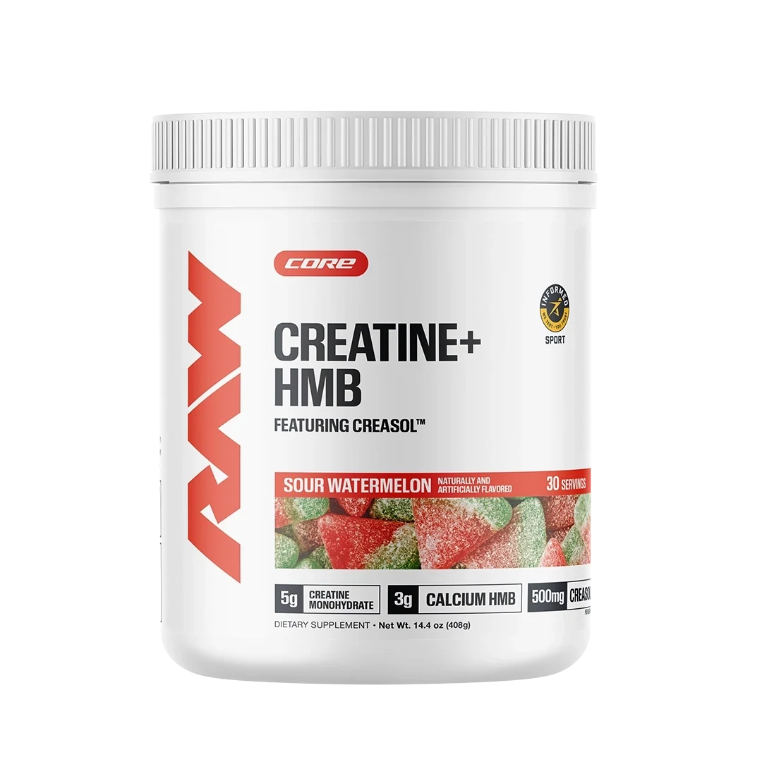 Creatine + HMB supplement, muscle growth & strength, bottle, 2 of 4.