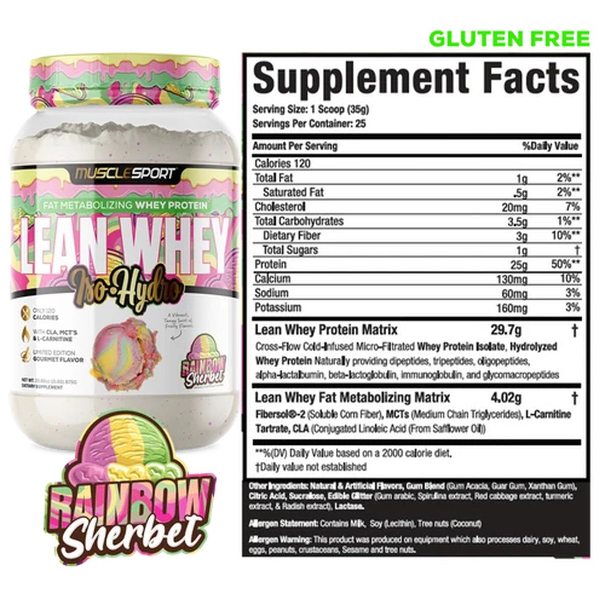 Lean Whey® Iso Hydro 2lb - Limited Edition