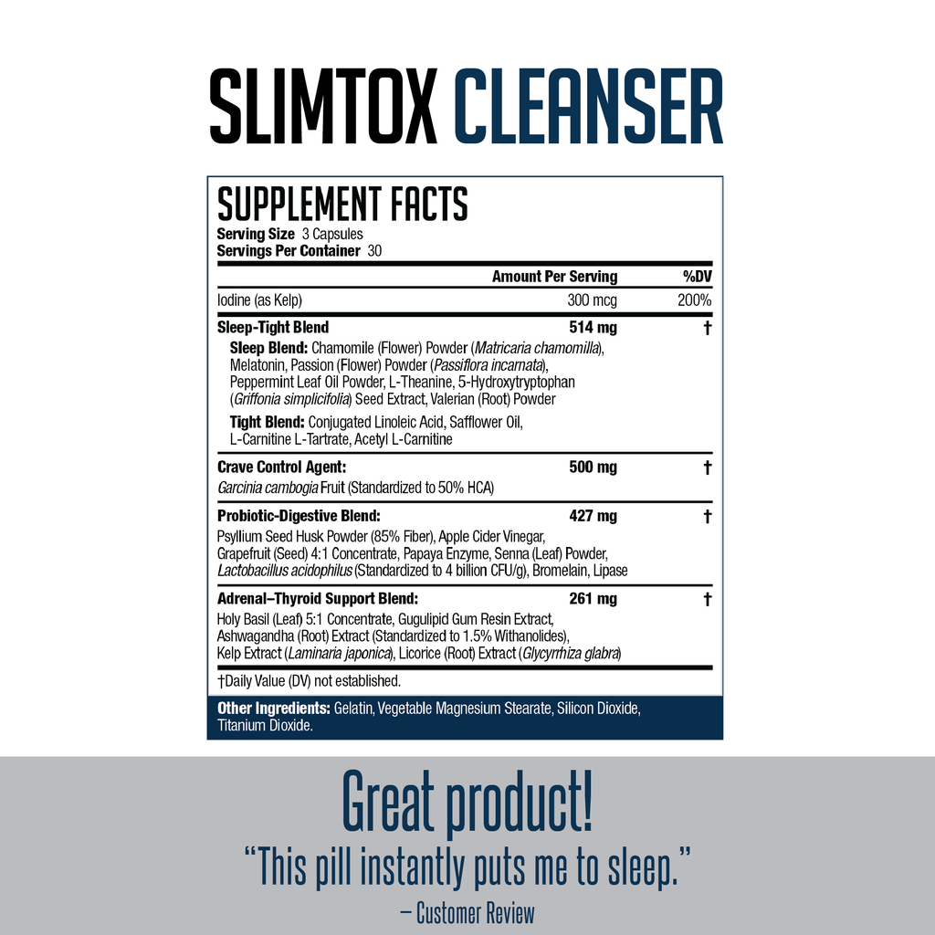 Slim-Tox Maximum Fat Loss Support