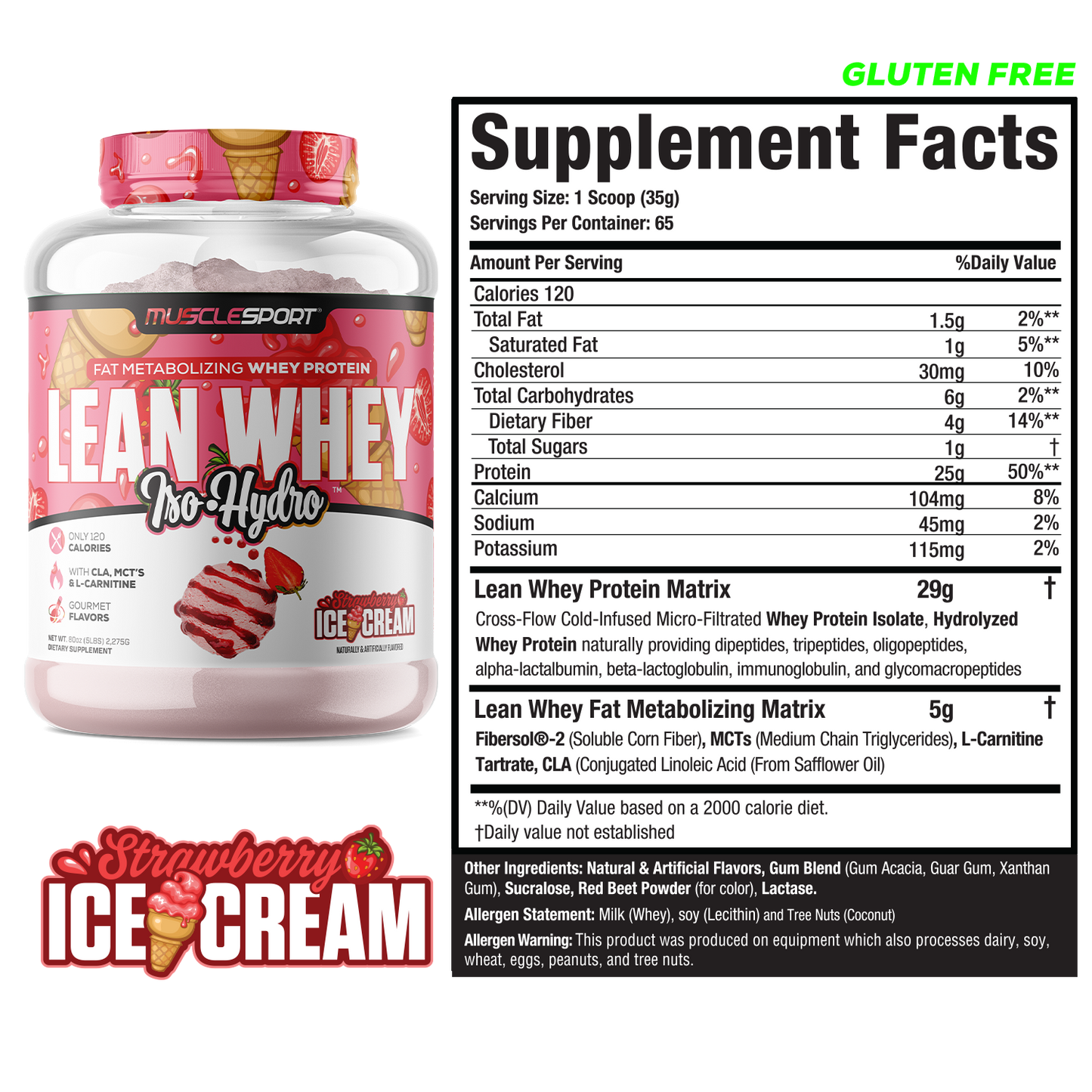 Lean Whey® Iso Hydro Protein - 5lb - Image 11
