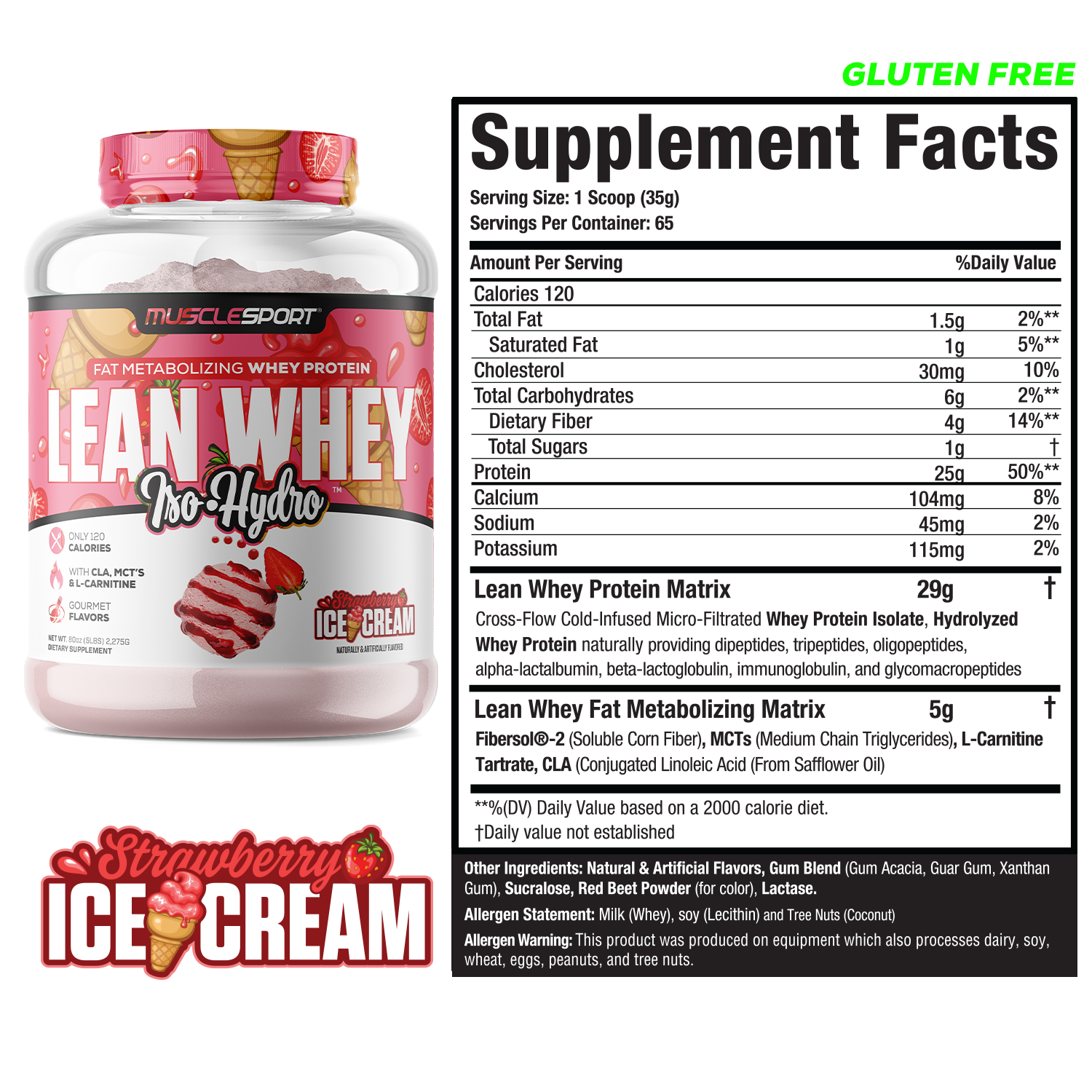 Lean Whey® Iso Hydro Protein - 5lb - Image 11