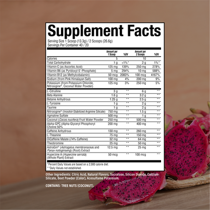 Thavage Pre-Workout supplement for enhanced focus, energy, and muscle pump. Image 18 of 35.