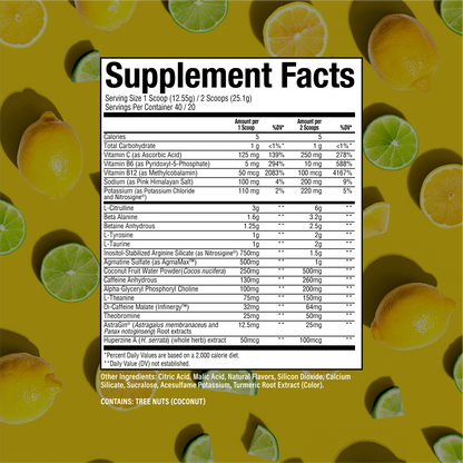 Thavage Pre-Workout Supplement for focus, pump, and performance. Image 23 of 35.