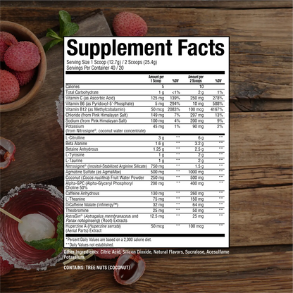 Thavage Pre-Workout Supplement (31/35) - Maximize focus, pump & performance for intense workouts.