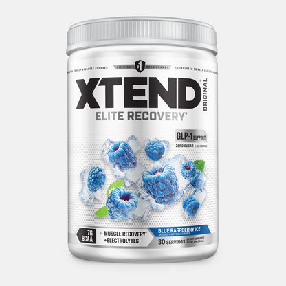 XTEND Original BCAA Powder 30 Servings - Blue Raspberry Ice