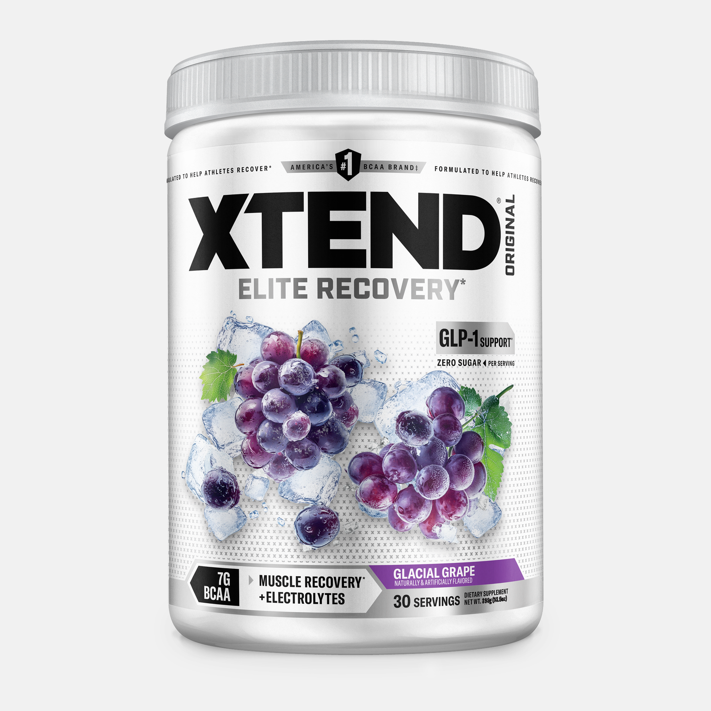 XTEND Original BCAA Powder 30 Servings - Glacial Grape