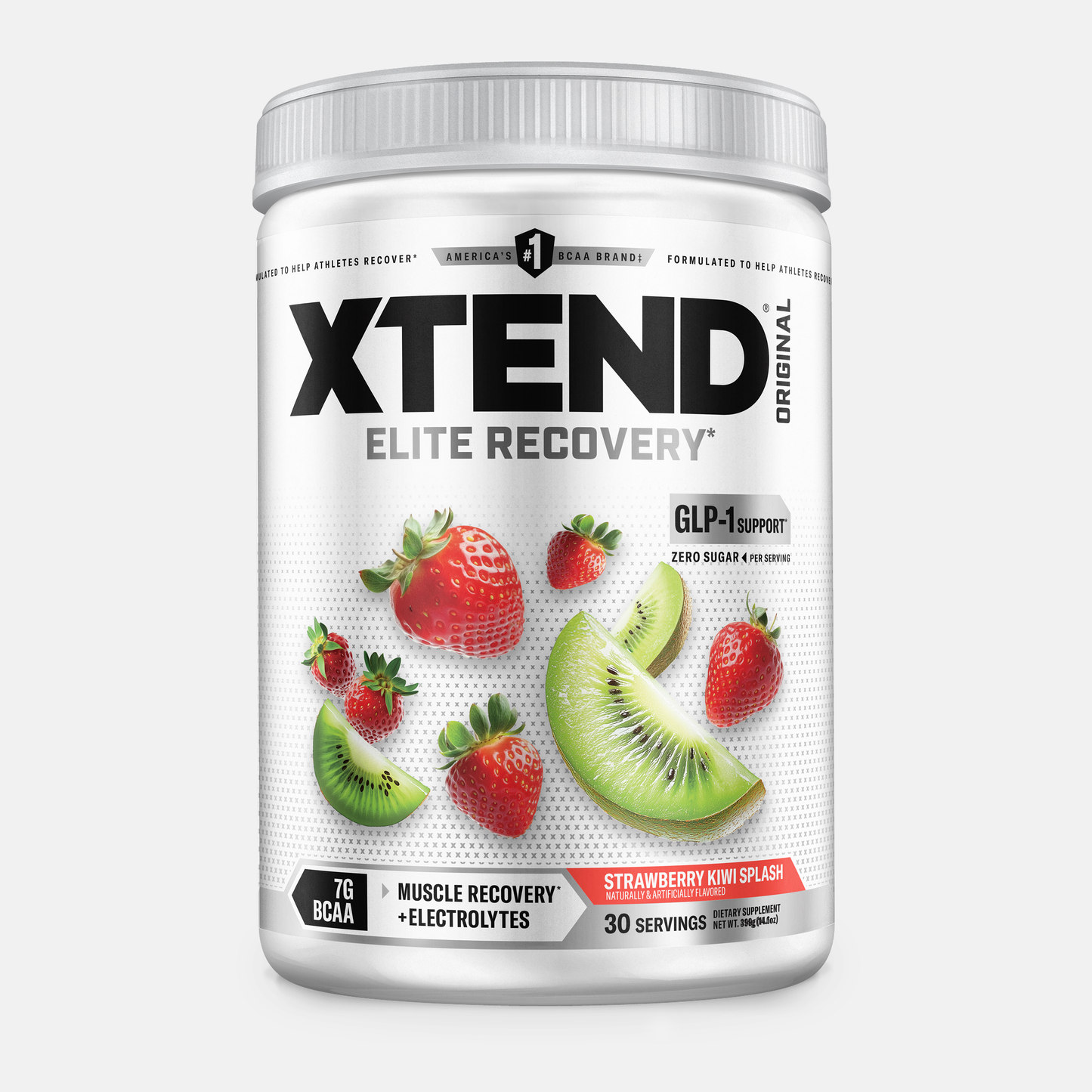 XTEND Original BCAA Powder 30 Servings - Strawberry Kiwi Splash