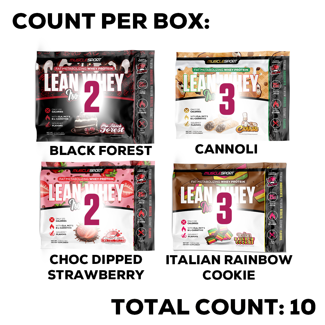 Lean Whey® Iso Hydro Variety Box - Image 4