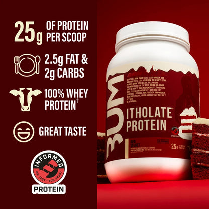 BUM Isolate Protein Powder for muscle growth, 71 of 80. High-quality supplement for fitness.