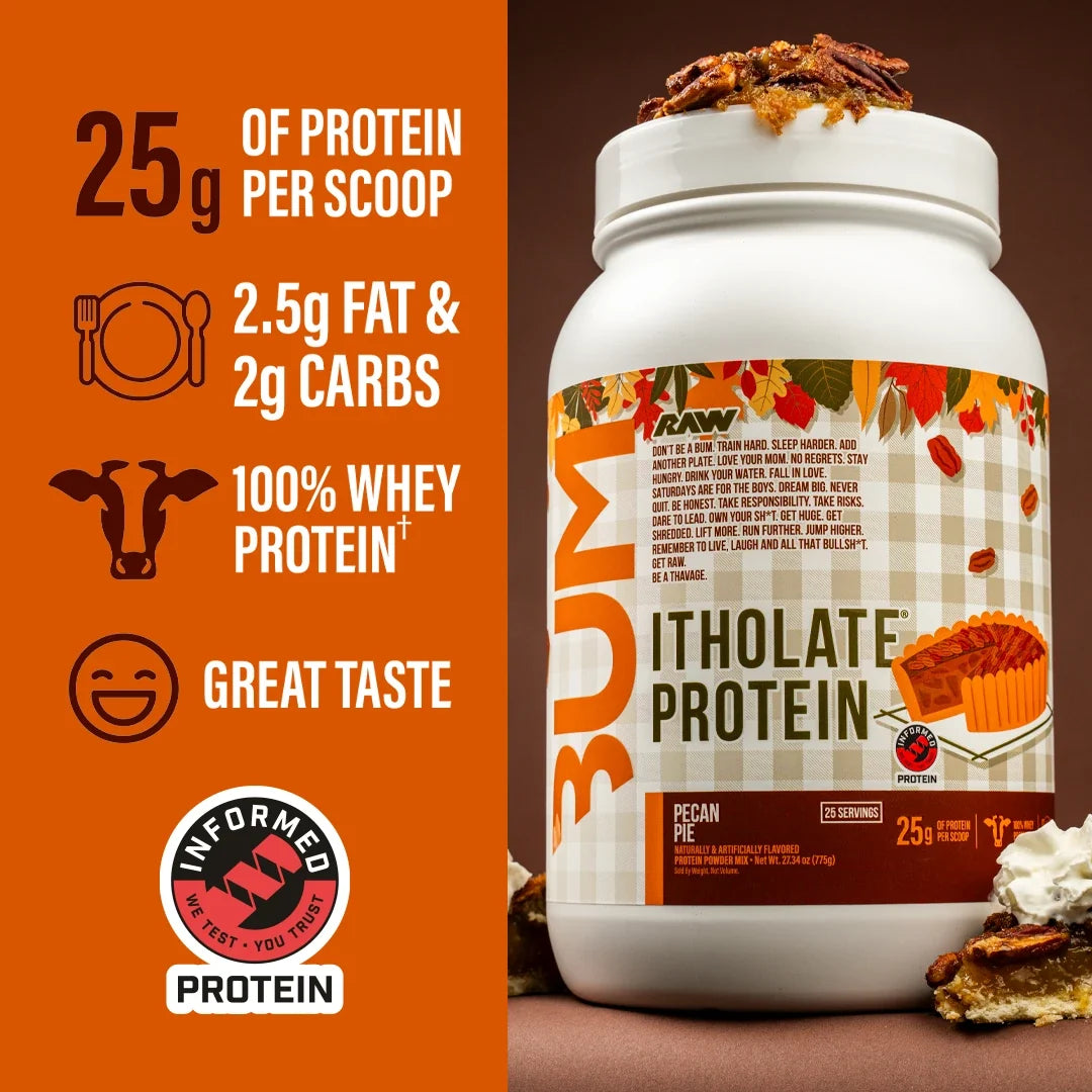 BUM Isolate Protein Powder for muscle growth, chocolate flavor, 57 of 80 product images.