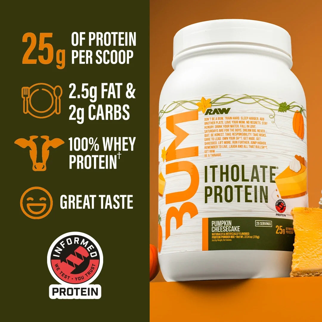 BUM Isolate Protein Powder for muscle growth, 5lb tub, vanilla flavor. Image 69 of 80.