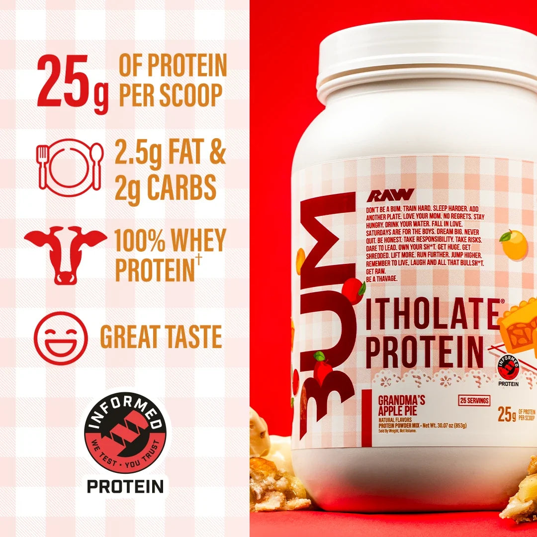 BUM Isolate Protein Powder for muscle growth, 58 of 80.