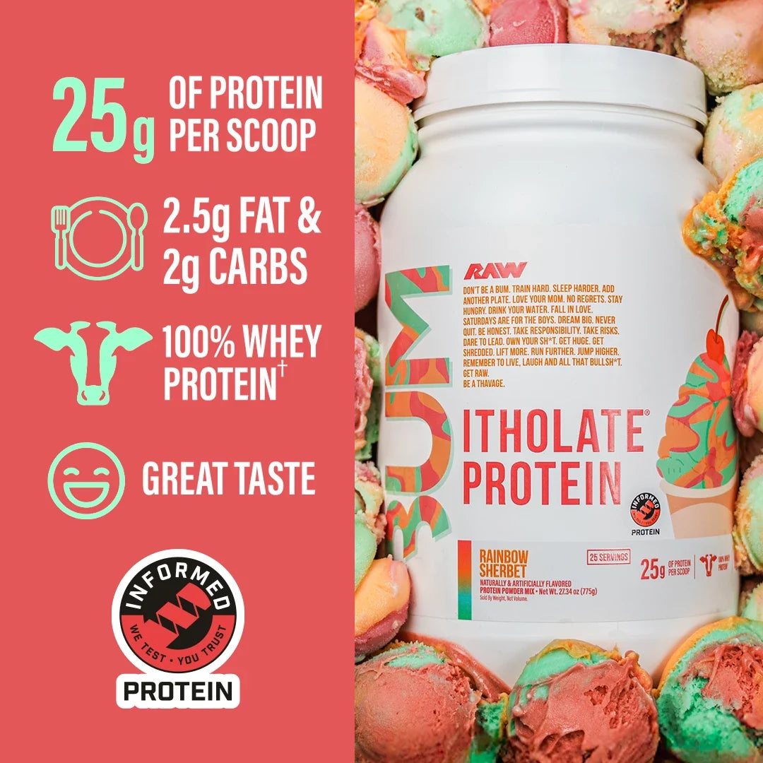 BUM Isolate Protein Powder for muscle growth, 73 of 80. High-quality supplement.