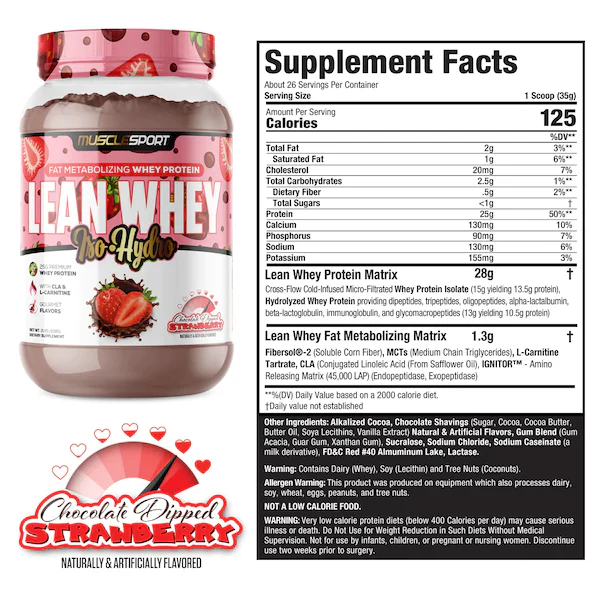 Lean Whey® Iso Hydro 2lb - Limited Edition - Image 21