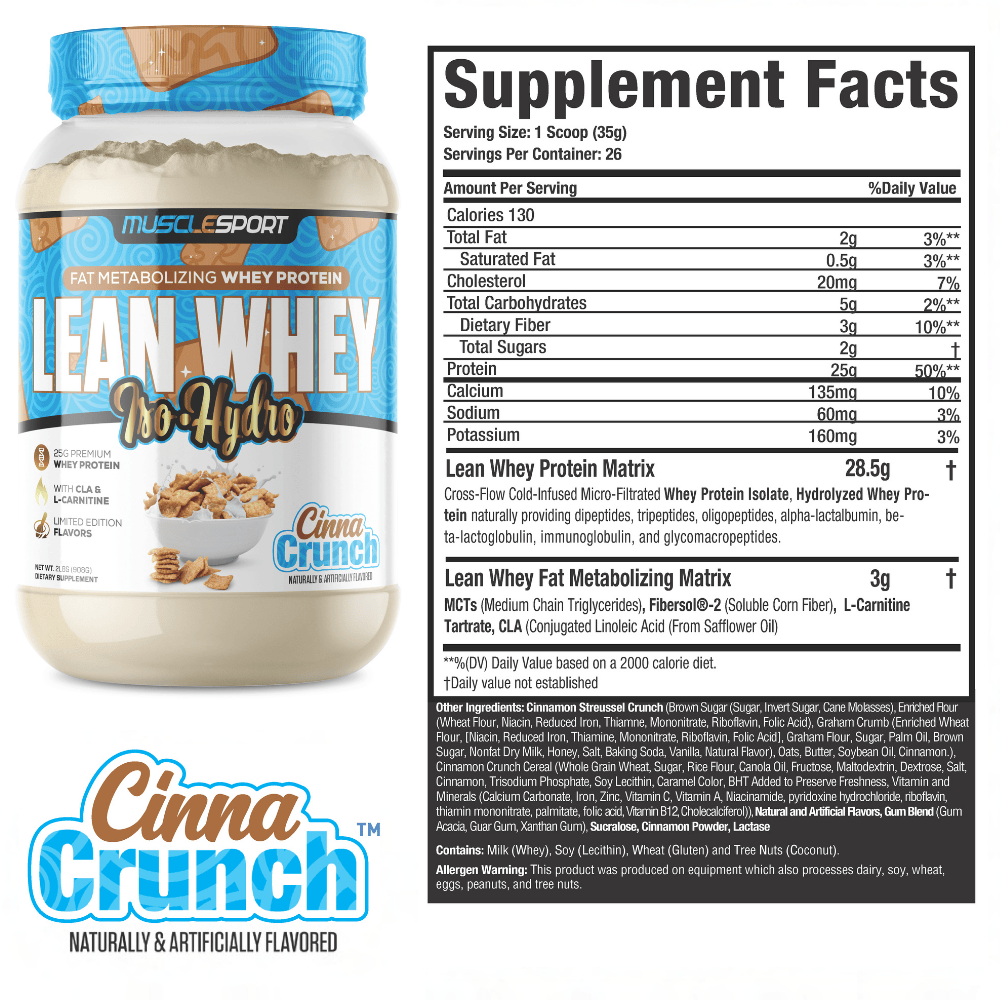 Lean Whey® Iso Hydro Gourmet Protein 2lb - Standard - Image 17