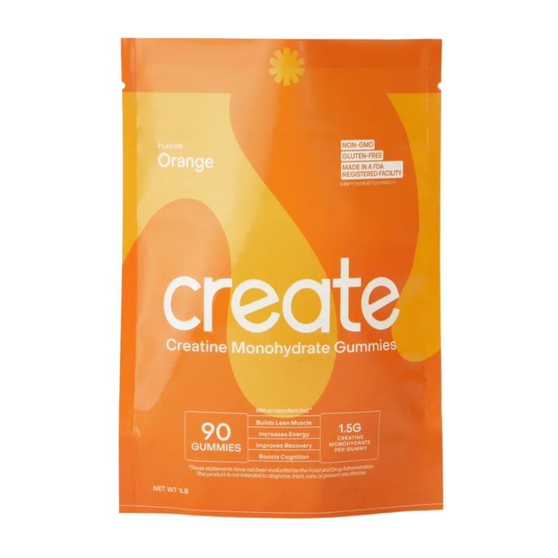 Creatine Monohydrate Gummies - 45 Gummies (15 Servings)