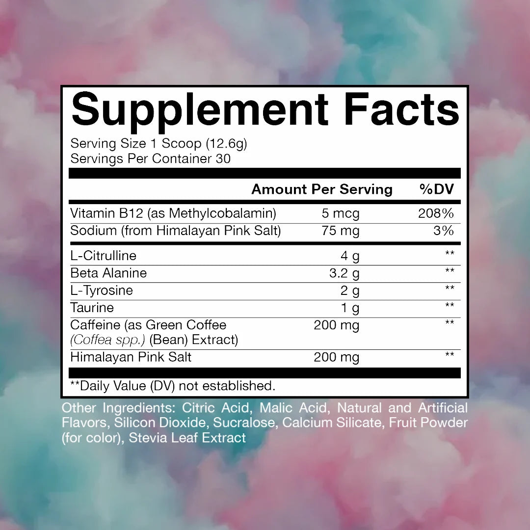 Pre-Workout Powder for energy & focus. Fruit punch flavor. Image 36.