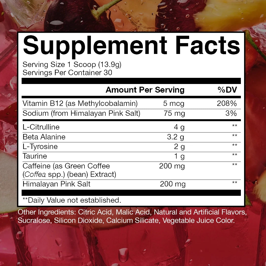 Pre-Workout Powder: Energy & Focus Supplement. Boost workout performance. Image 39 of 43.