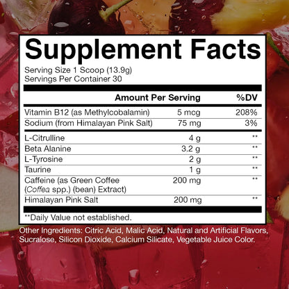 Pre-Workout Powder: Energy & Focus Supplement. Boost workout performance. Image 39 of 43.