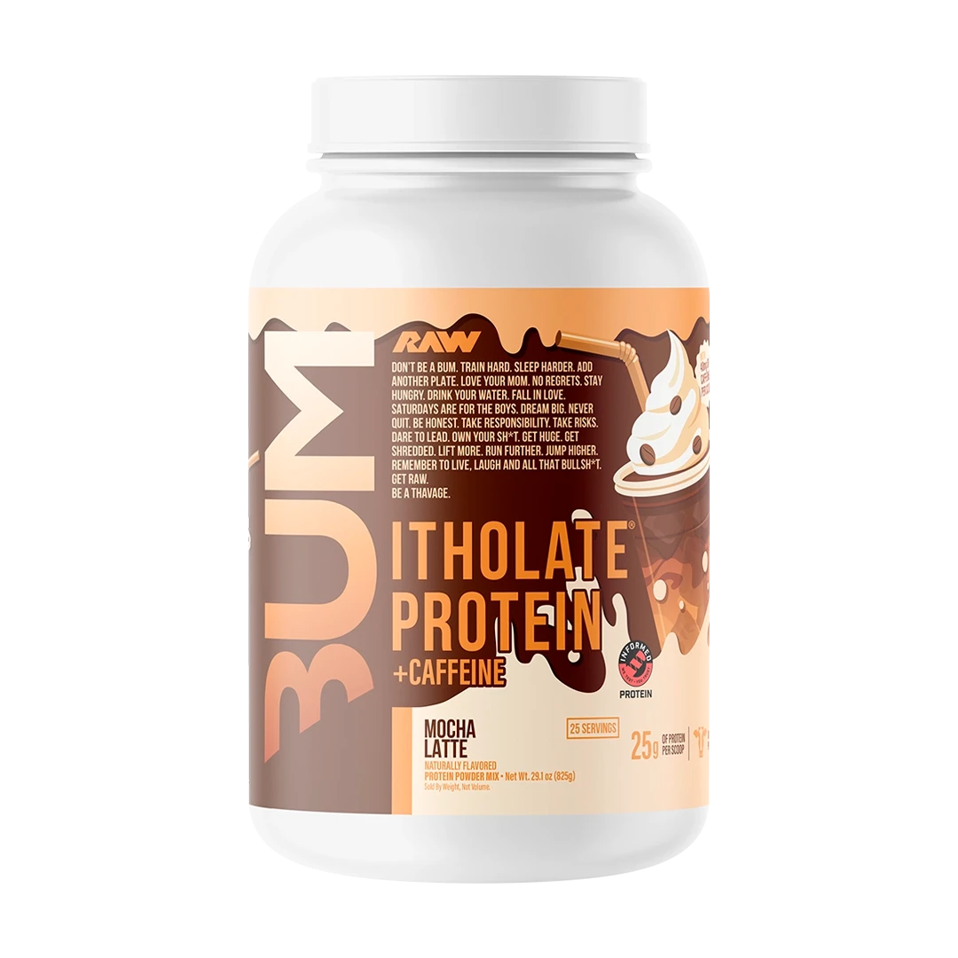RAW Nutrition BUM Itholate Protein - Mocha Latte