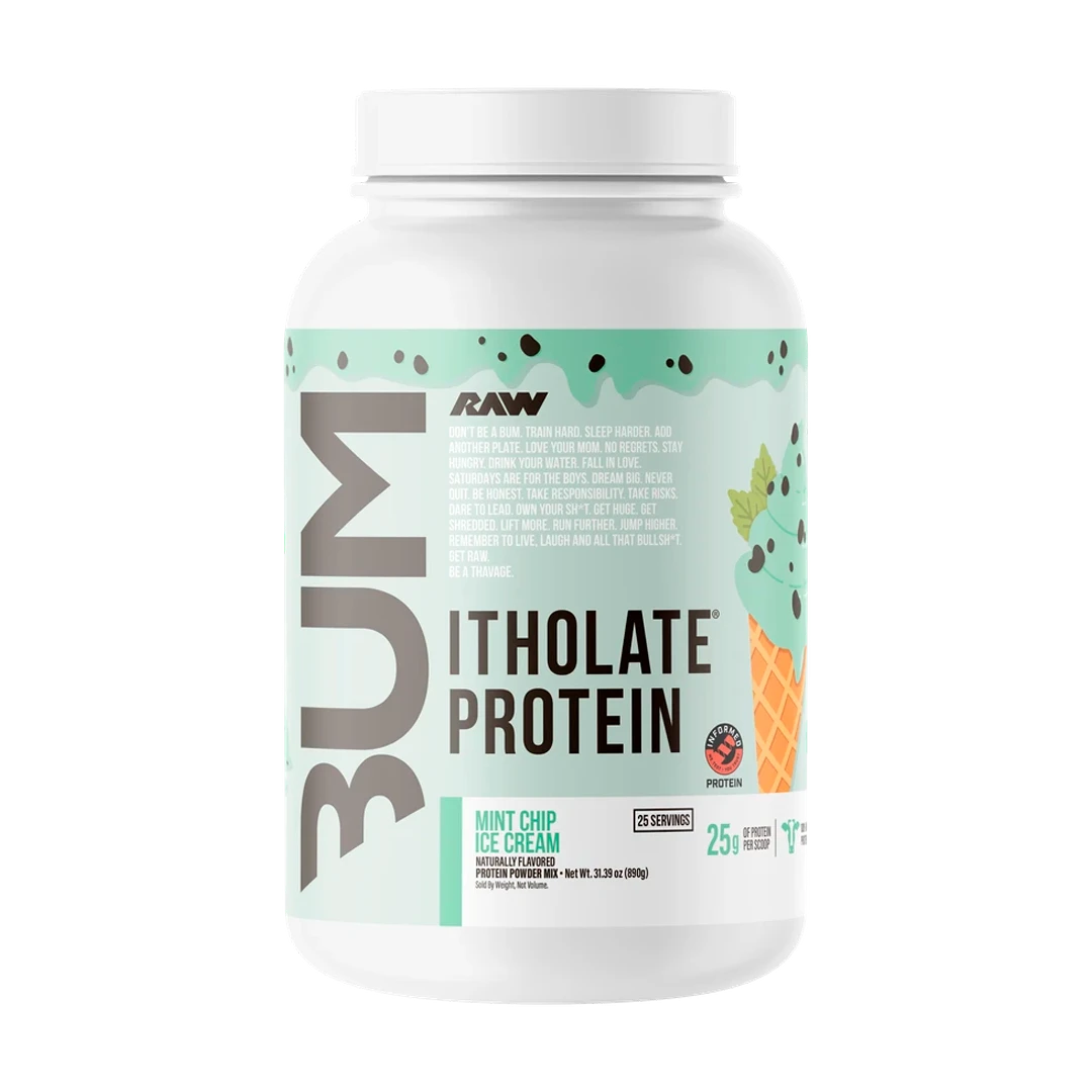 RAW Nutrition BUM Itholate Protein - Mint Chip Ice Cream